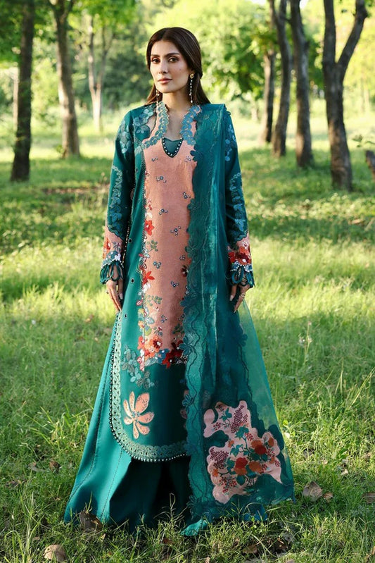 Afrozeh - A Lawn Luxury Edit - 1247-DALIYA - Unstitched