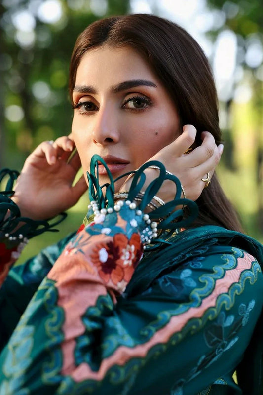 Afrozeh - A Lawn Luxury Edit - 1247-DALIYA - Unstitched