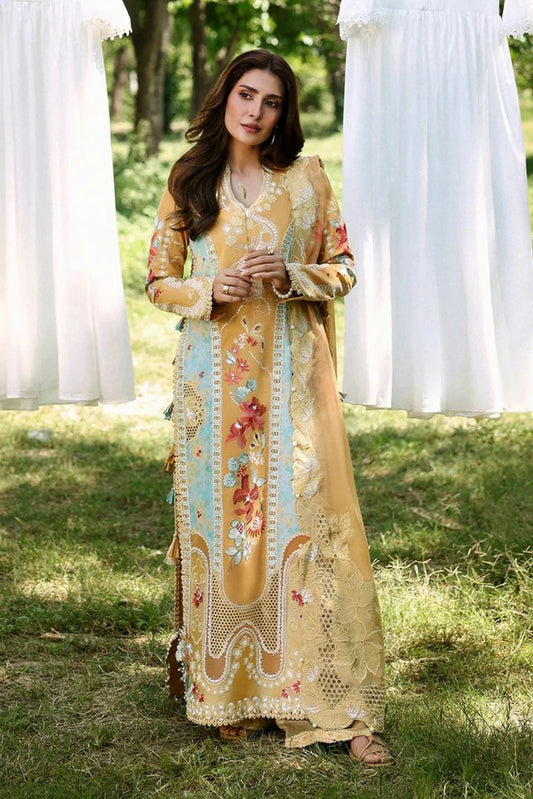 Afrozeh - A Lawn Luxury Edit - 1249-LEIAL - Unstitched