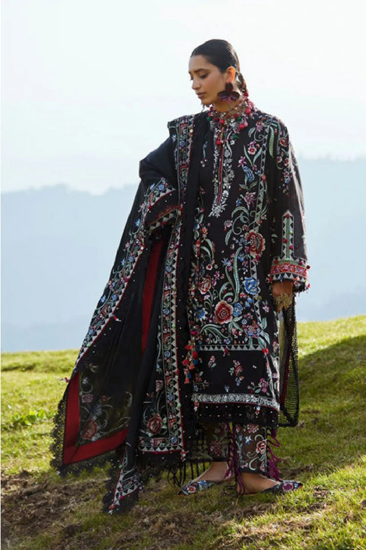 Elan - Kashmee Lawn Collection - ZABAR (EL26-01A) - Unstitched
