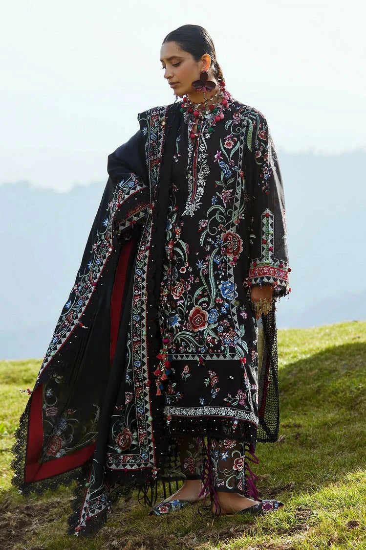 Elan - Kashmee Lawn Collection - ZABAR (EL26-01A) - Unstitched