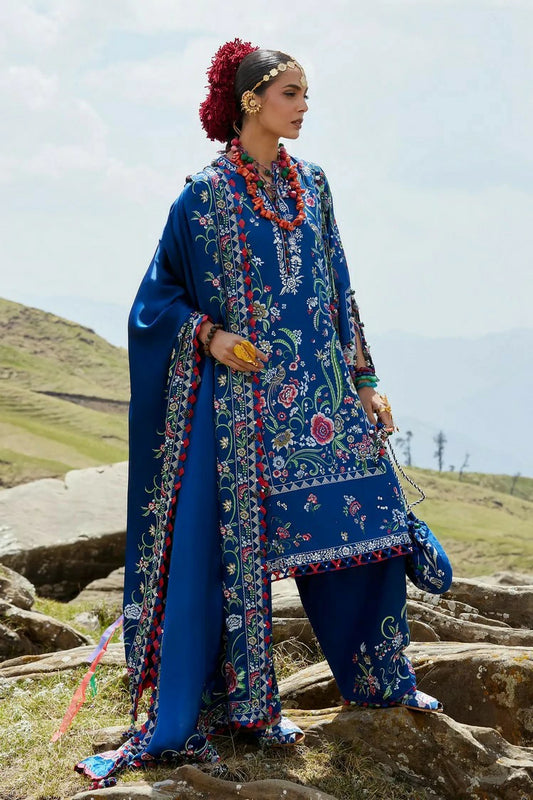 Elan - Kashmee Lawn Collection - ZABAR (EL26-01B) - Unstitched