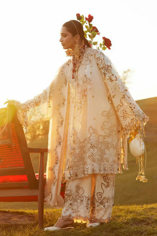 Elan - Kashmee Lawn Collection - BRUMINE (EL26-02B) - Unstitched