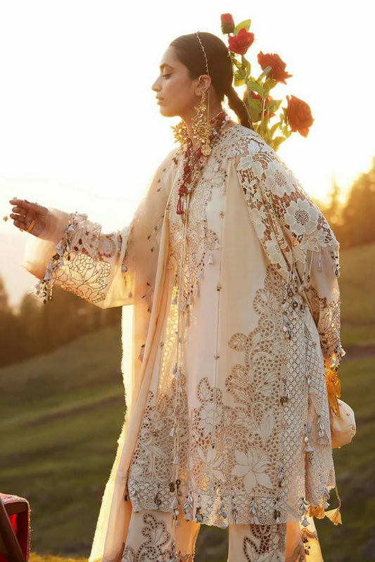 Elan - Kashmee Lawn Collection - BRUMINE (EL26-02B) - Unstitched