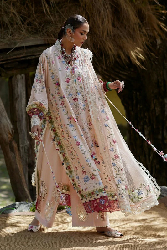 Elan - Kashmee Lawn Collection - SOZRAAG (EL26-03A) - Unstitched
