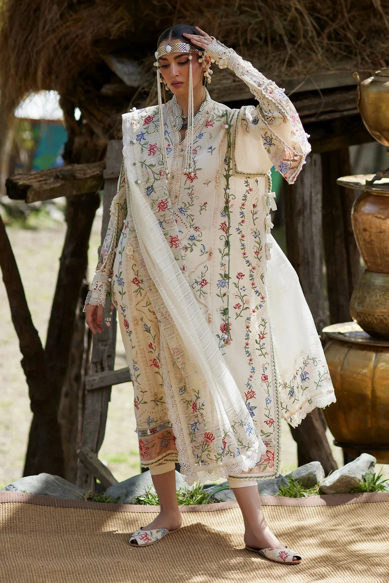 Elan - Kashmee Lawn Collection - SOZRAAG (EL26-03B) - Unstitched