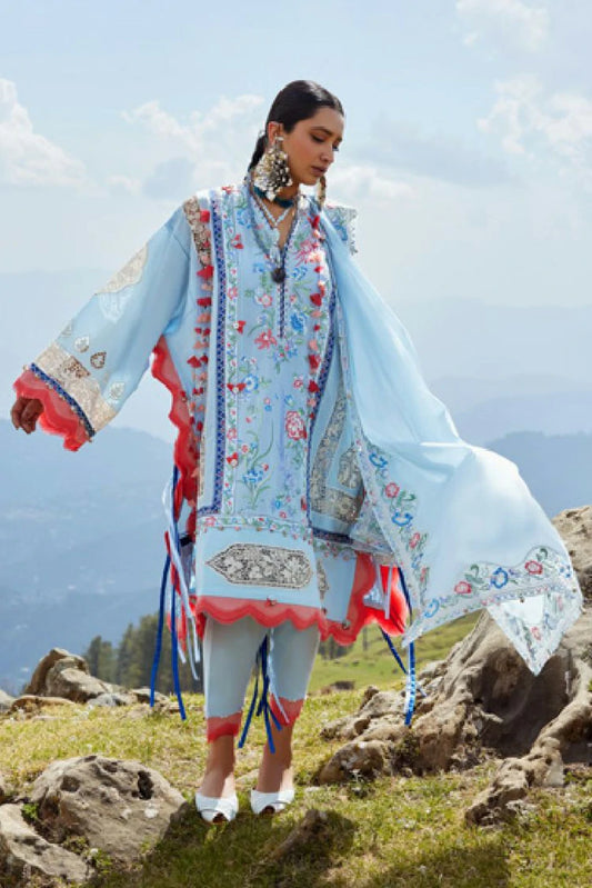 Elan - Kashmee Lawn Collection - NEELUNE (EL26-05B) - Unstitched