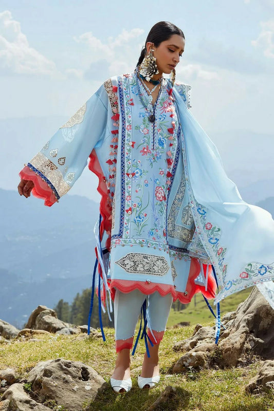 Elan - Kashmee Lawn Collection - NEELUNE (EL26-05B) - Unstitched