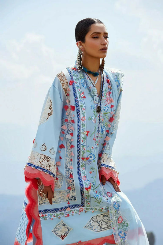 Elan - Kashmee Lawn Collection - NEELUNE (EL26-05B) - Unstitched