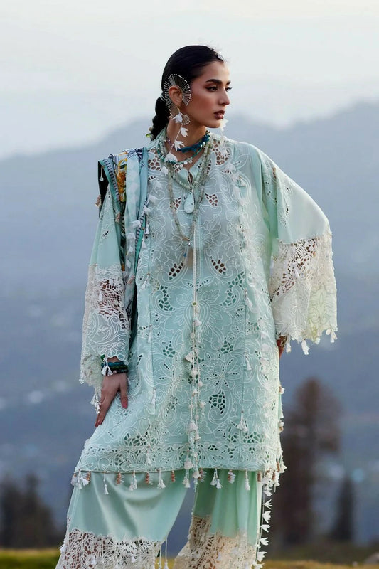 Elan - Kashmee Lawn Collection - ZEVARÉ (EL26-07A) - Unstitched