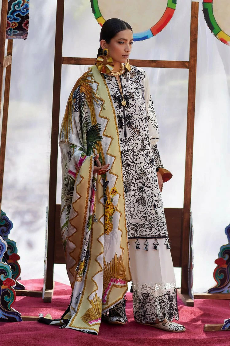 Elan - Kashmee Lawn Collection - ZEVARÉ (EL26-07B) - Unstitched