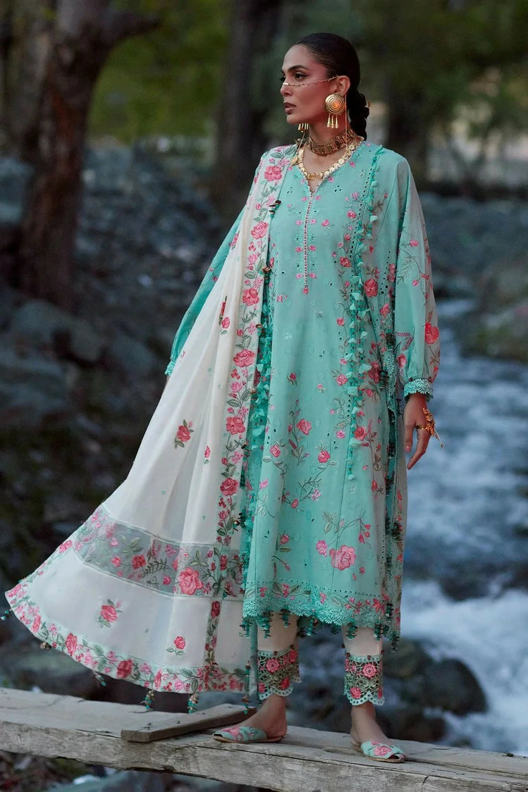 Elan - Kashmee Lawn Collection - GULRAAZ (EL26-08B) - Unstitched