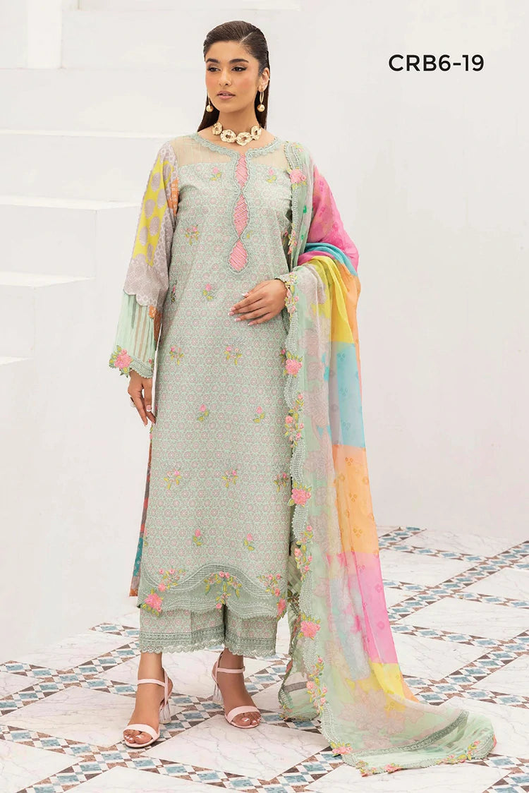 Charizma - Rang e Bahar Lawn Collection Vol 3 - CRB6-19 - Unstitched