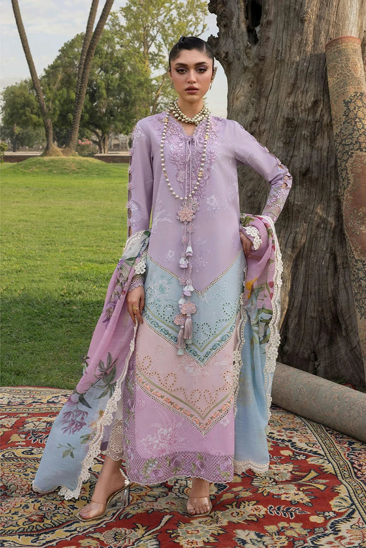 Saira Shakira - Bloom Luxury Lawn Collection - AVA-01B - Unstitched