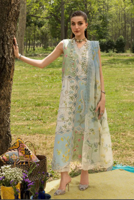 Saira Shakira - Bloom Luxury Lawn Collection - LANA-03A - Unstitched