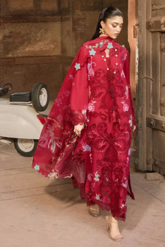 Saira Shakira - Bloom Luxury Lawn Collection - ZELIE-04B - Unstitched