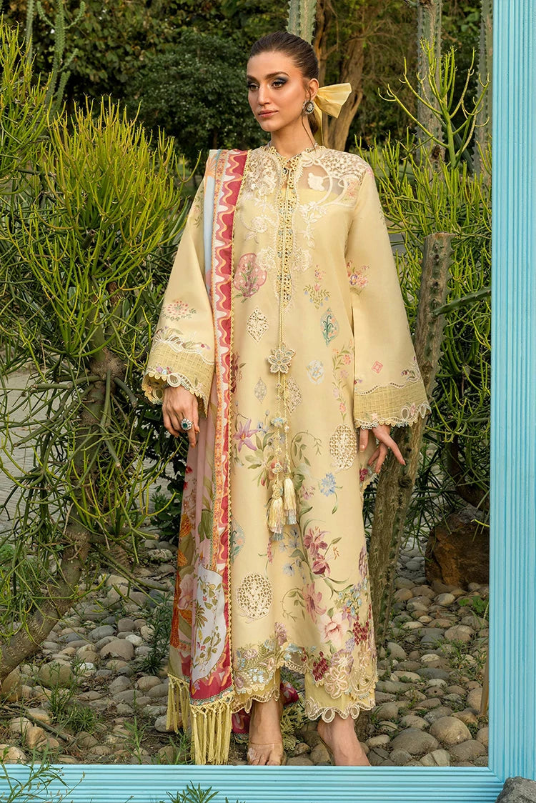 Saira Shakira - Bloom Luxury Lawn Collection - MAELLE-06B - Unstitched