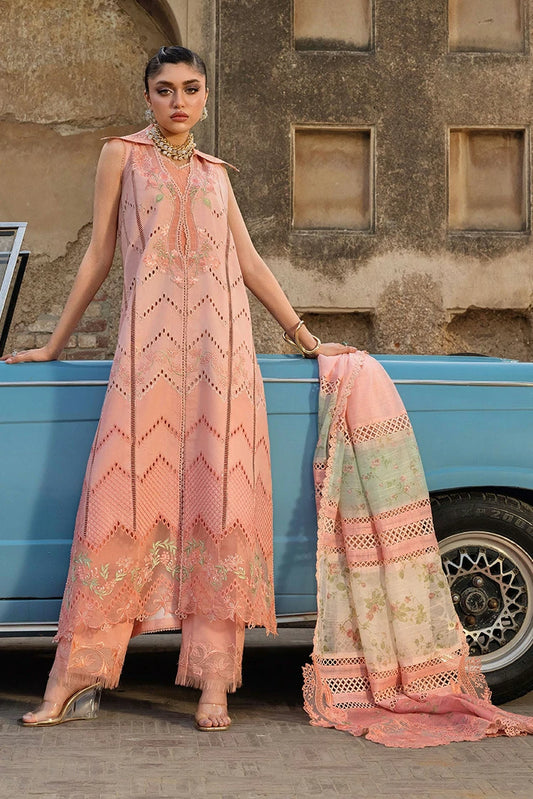 Saira Shakira - Bloom Luxury Lawn Collection - AMBRE-07A - Unstitched
