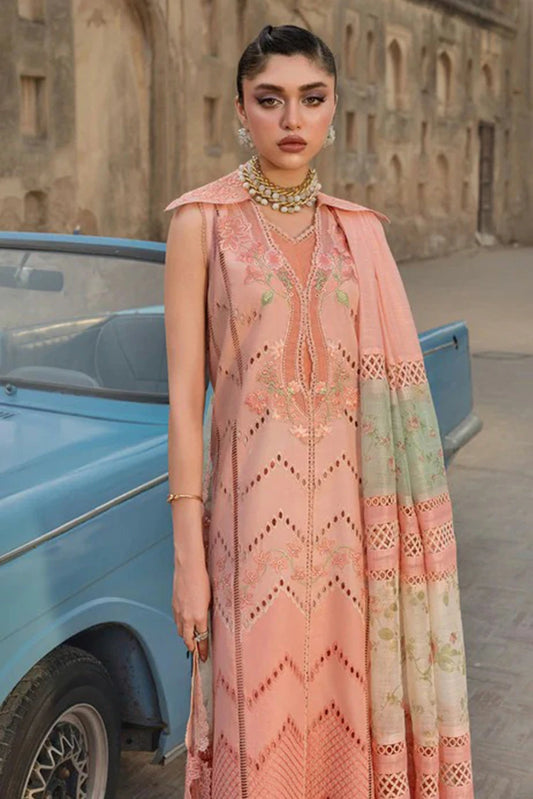 Saira Shakira - Bloom Luxury Lawn Collection - AMBRE-07A - Unstitched