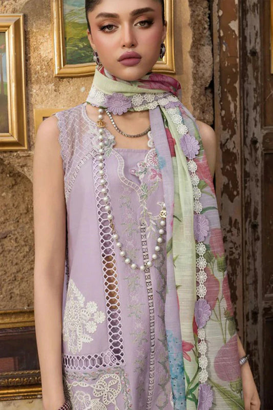 Saira Shakira - Bloom Luxury Lawn Collection - IRIS-08A - Unstitched