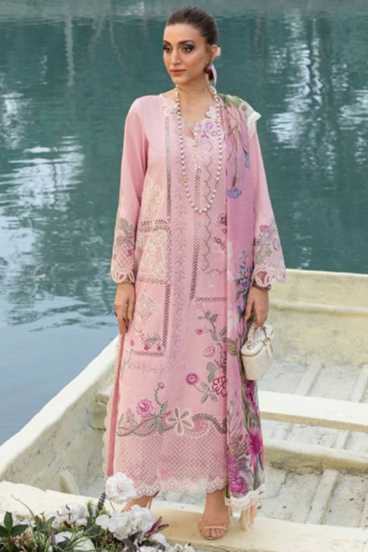 Saira Shakira - Bloom Luxury Lawn Collection - IRIS-08B - Unstitched