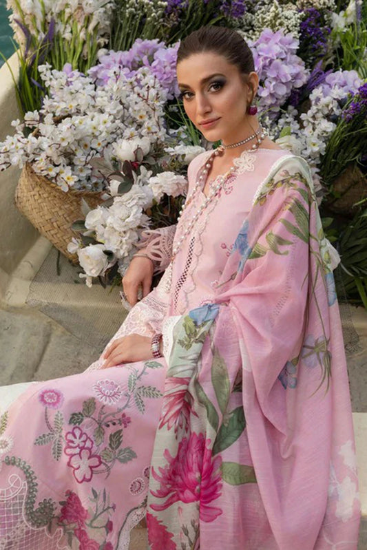 Saira Shakira - Bloom Luxury Lawn Collection - IRIS-08B - Unstitched