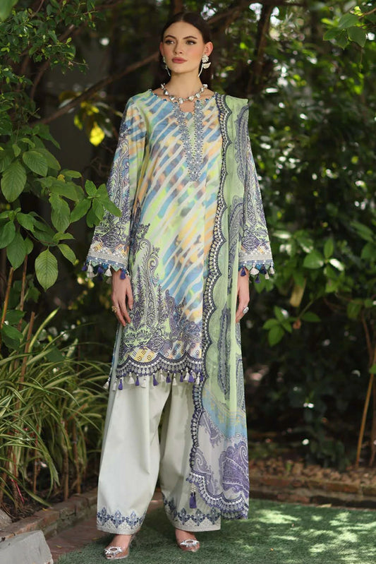 Charizma - Infinity Embroidered Printed Lawn Collection Vol 1 - IN6-10 - Unstitched