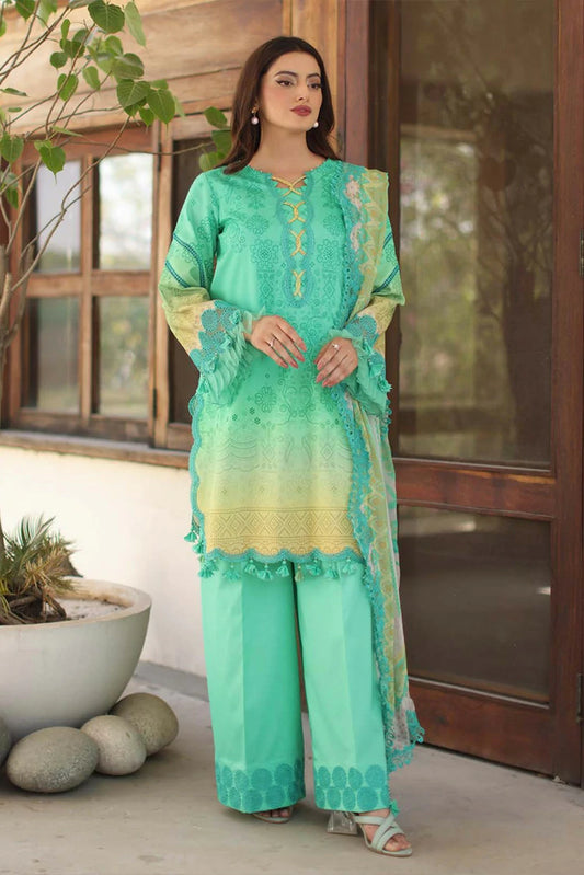 Charizma - Infinity Embroidered Printed Lawn Collection Vol 1 - IN6-08 - Unstitched