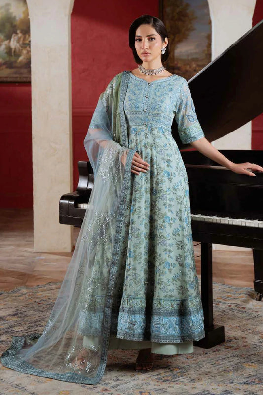 Nureh - Amaya Luxury Embroidered Chiffon Collection Vol 2 - AM-41 - Unstitched