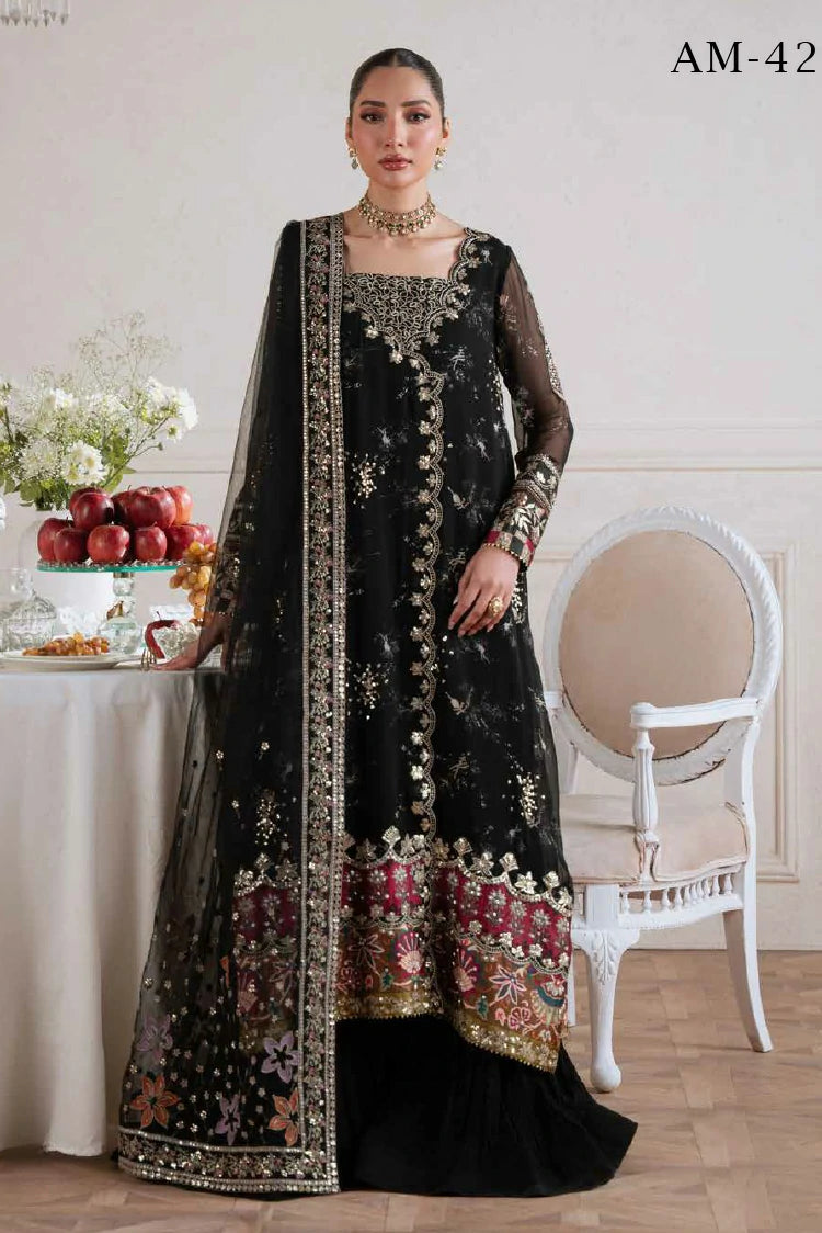 Amaya Luxury Embroidered Chiffon Collection Vol 2