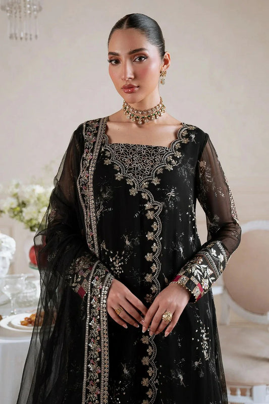 Nureh - Amaya Luxury Embroidered Chiffon Collection Vol 2 - AM-42 - Unstitched