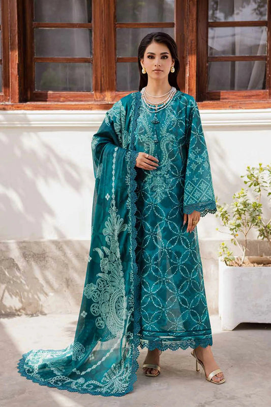 Nureh - Rania Printed Lawn Collection - NR-04 - Unstitched