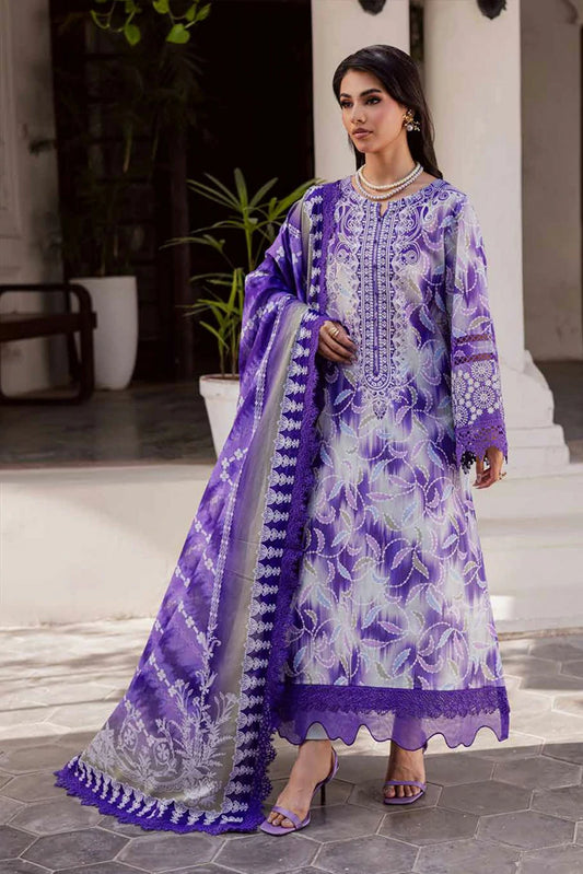 Nureh - Rania Printed Lawn Collection - NR-05 - Unstitched