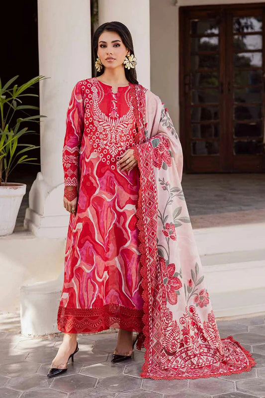 Nureh - Rania Printed Lawn Collection - NR-06 - Unstitched
