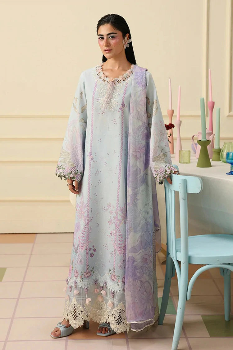 Mushq - Soleil Hemline Prints - 09-Sugar Bloom - Unstitched