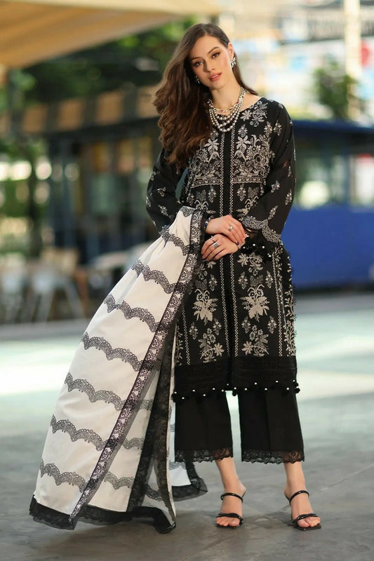 Charizma - Range Embroidered Printed Lawn Collection Vol 1 - RN6-01 - Unstitched