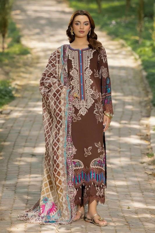 Charizma - Range Embroidered Printed Lawn Collection Vol 1 - RN6-04 - Unstitched