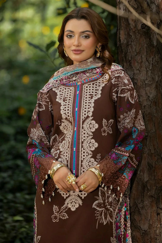 Charizma - Range Embroidered Printed Lawn Collection Vol 1 - RN6-04 - Unstitched
