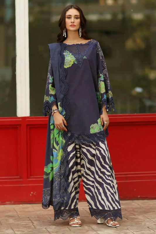 Charizma - Range Embroidered Printed Lawn Collection Vol 1 - RN6-07 - Unstitched