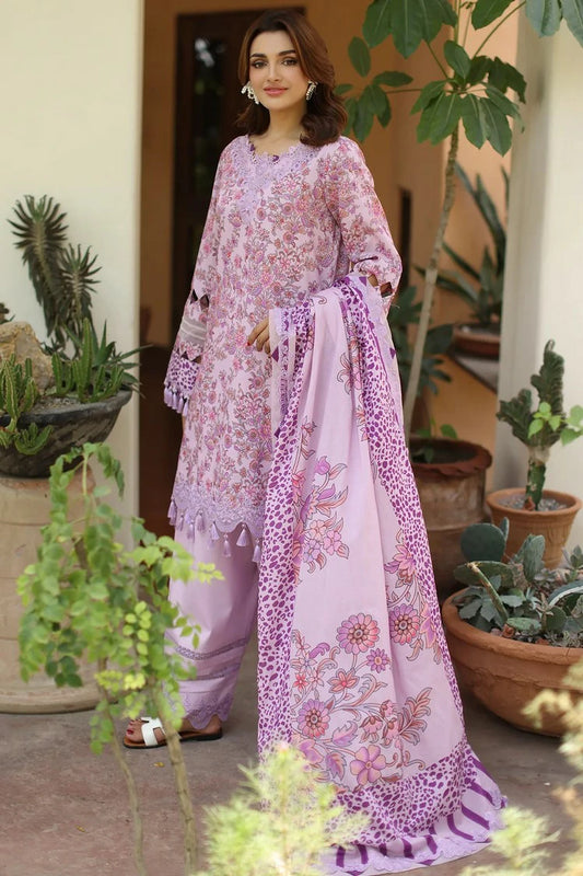 Charizma - Range Embroidered Printed Lawn Collection Vol 1 - RN6-08 - Unstitched