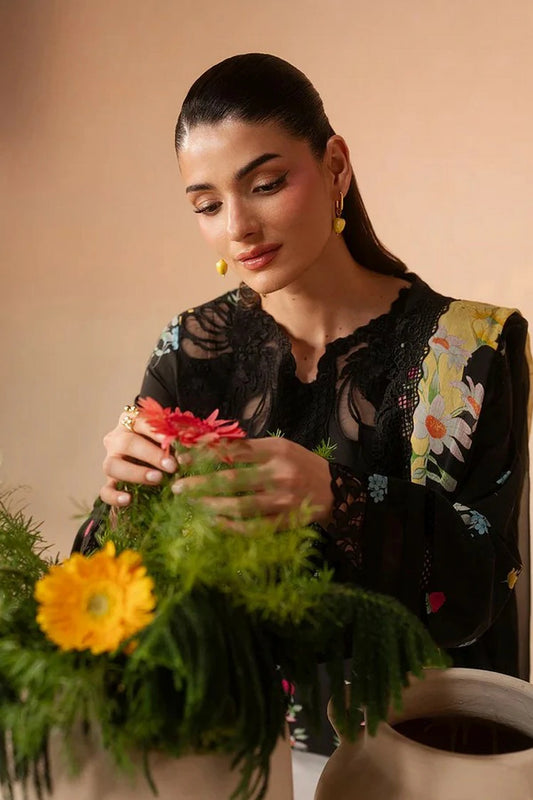 Afrozeh - Haze Summer Edit - 101-Evania Rust - Unstitched