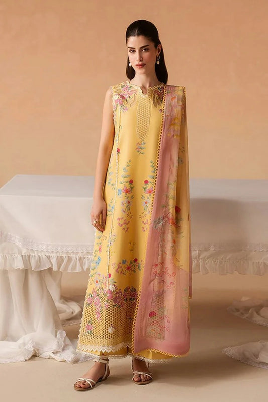 Afrozeh - Haze Summer Edit - 102-Evania Yellow - Unstitched