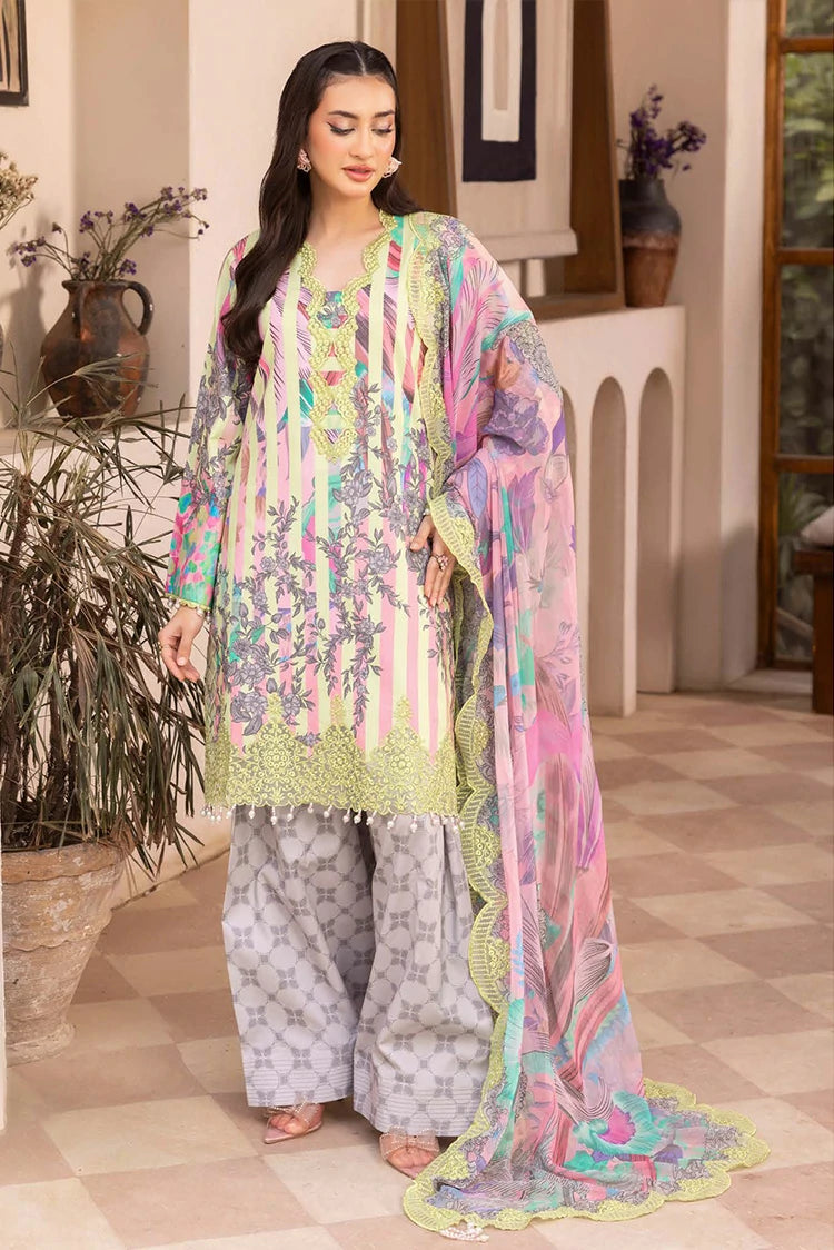 Charizma - Embroidered Lawn Spring Summer Edit Vol 3 - CH6-16 - Unstitched