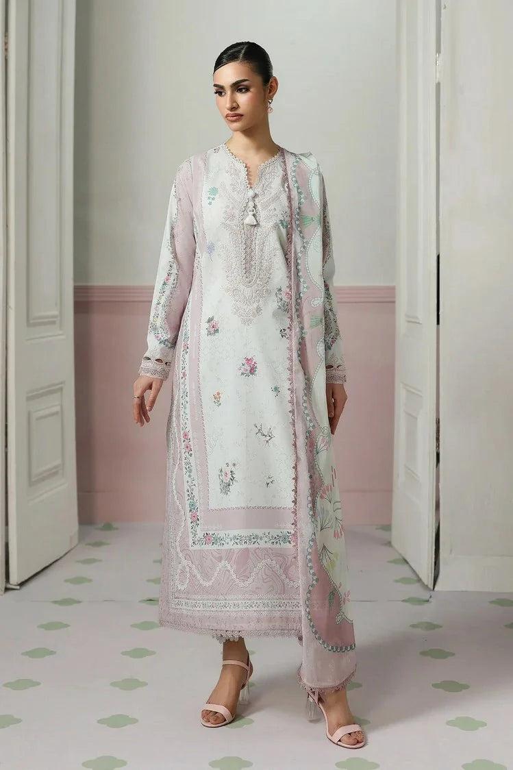 Qalamkar - Qprints Summer Prints Collection Drop 2 - QQP-05 (A) MINAL - Unstitched