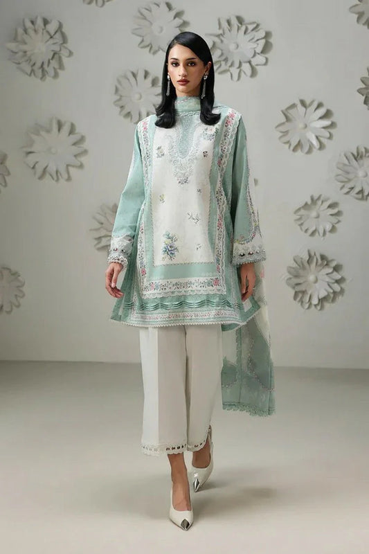 Qalamkar - Qprints Summer Prints Collection Drop 2 - QQP-05 (B) RASHA - Unstitched
