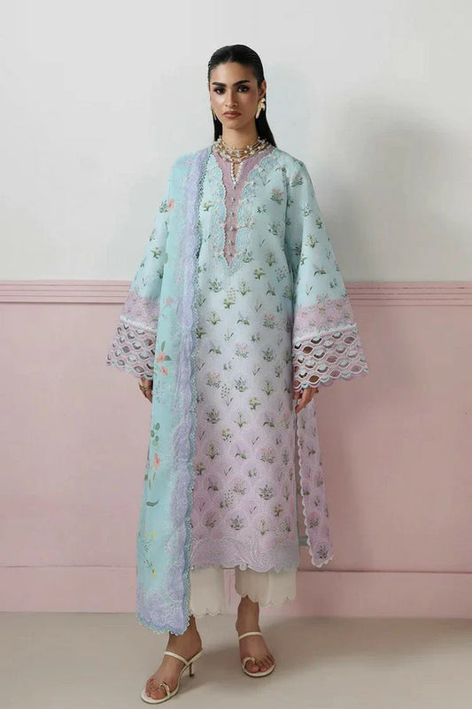 Qalamkar - Qprints Summer Prints Collection Drop 2 - QQP-07 (A) ARDEN - Unstitched
