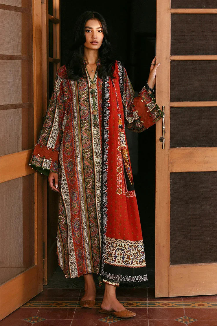 Zaha - Amaya Printed Lawn Collection - RAYA (APL26-01) - Unstitched