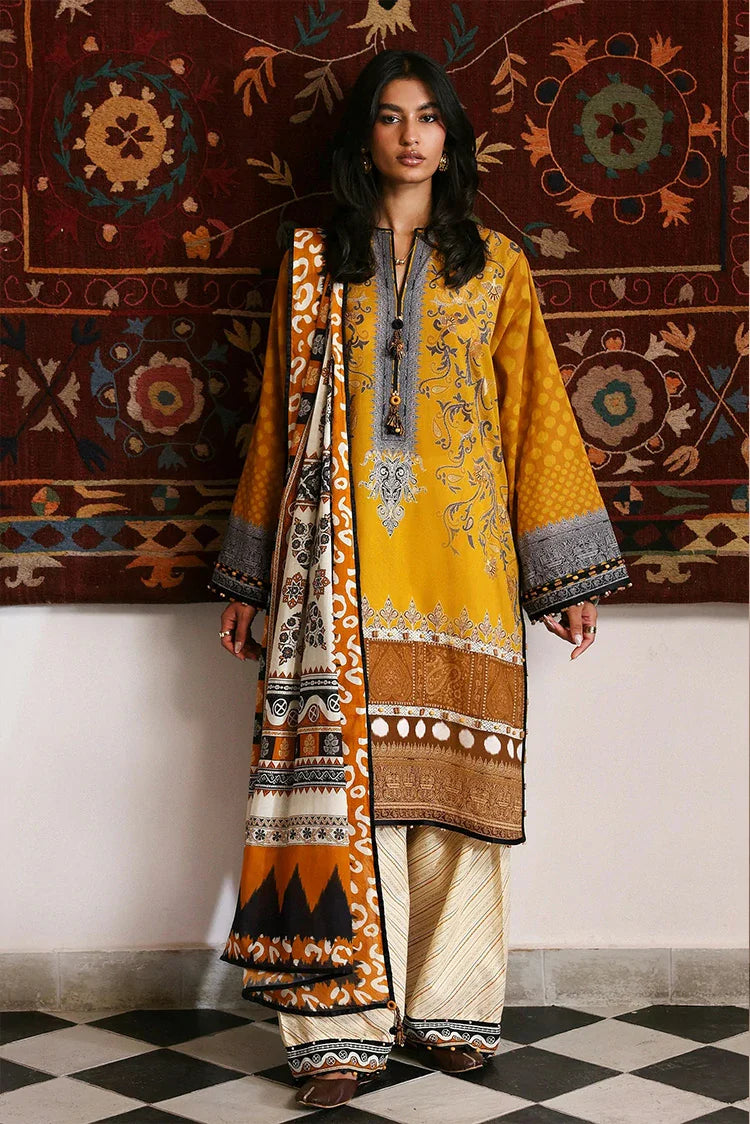 Zaha - Amaya Printed Lawn Collection - ZIVA (APL26-02) - Unstitched