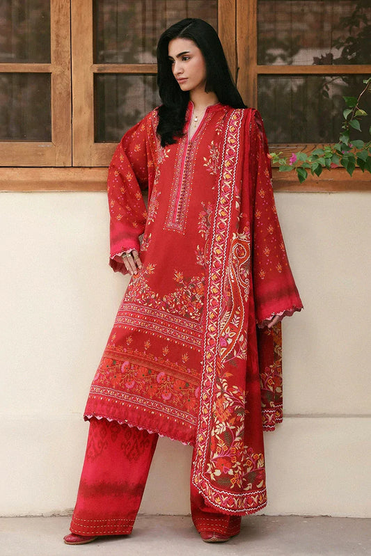 Zaha - Amaya Printed Lawn Collection - ROSA (APL26-04) - Unstitched