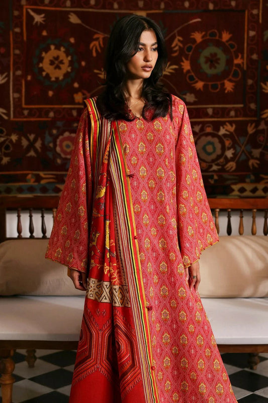 Zaha - Amaya Printed Lawn Collection - MEHR (APL26-07) - Unstitched